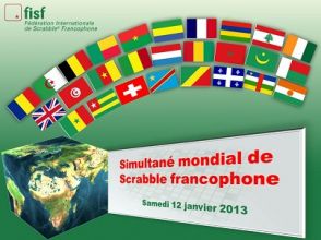 Logoul Simultanului Mondial de Scrabble Francofon