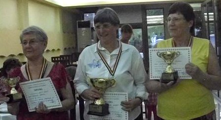 Festival de Scrabble Francophone de Roumanie 2011 - podium Individuel