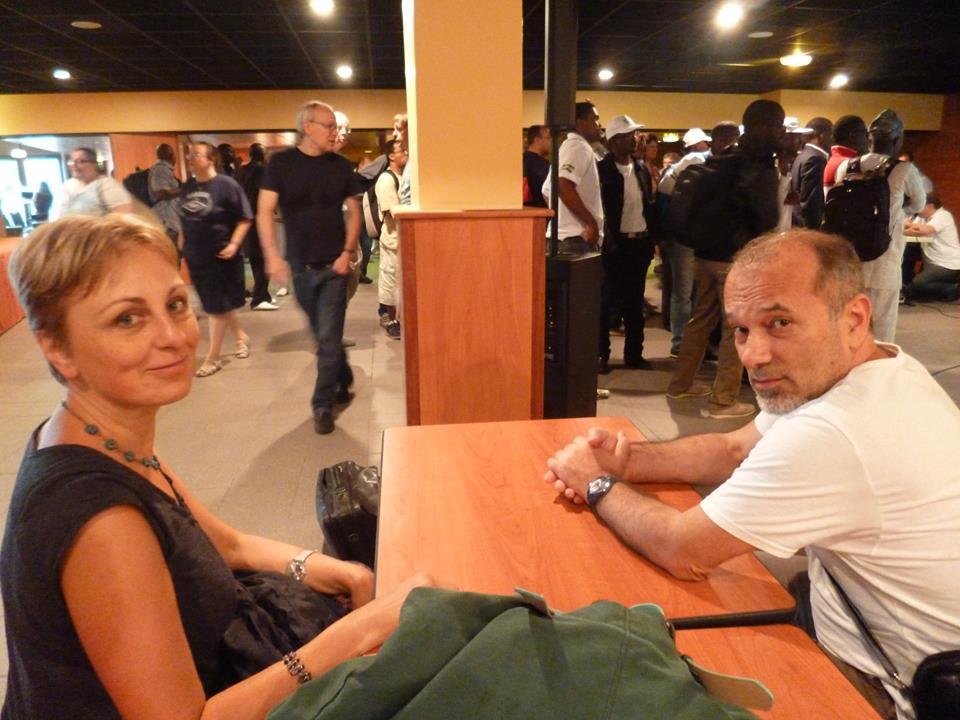Teodora Bohbot si Paul Raican la Campionatul Mondial de Scrabble Francofon Clasic 2014